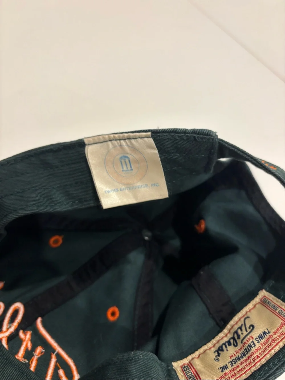 Vintage Titleist Miami Hurricanes Twins Cap Green and Orange Golf